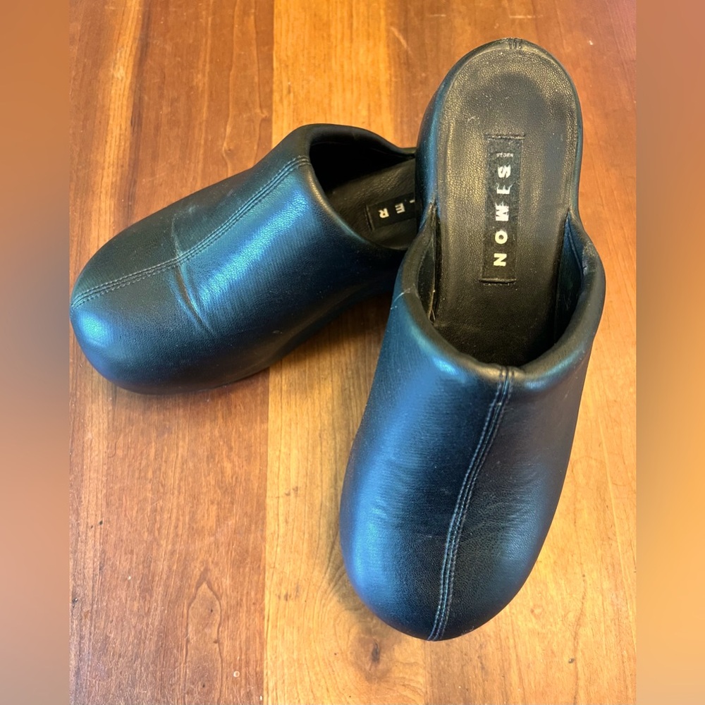 Simon Miller black bubble clogs vegan size 40 - 9.5/10